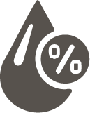 快適な調湿効果アイコン